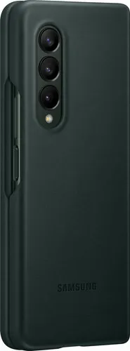 Husă tip carte Samsung Leather Cover for Galaxy Z Fold 3, Verde