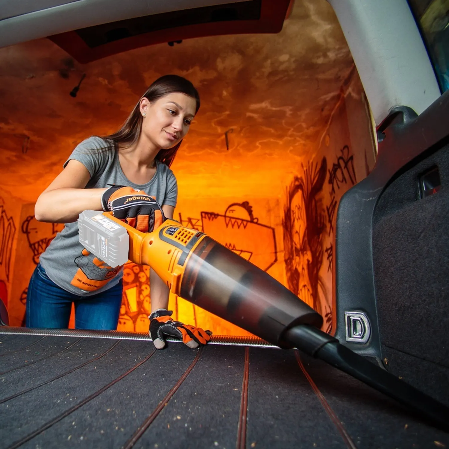 Пылесос с аккумулятором Villager FUSE VVC 6020 (без аккумулятора)