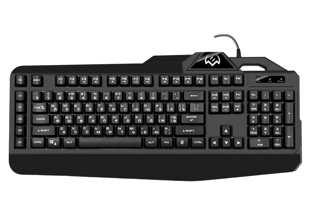 Tastatură SVEN KB-G8600, Cu fir, Negru