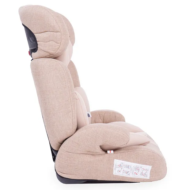Scaun auto Kikka Boo Zimpla, Grupa 1/2/3 (9-36 kg), Bej