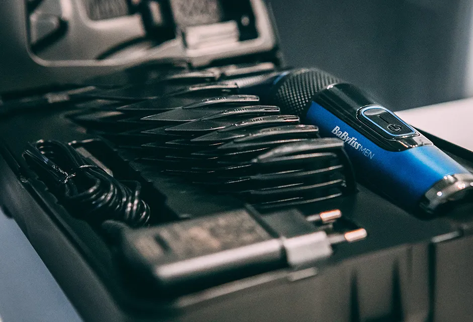 Машинка для стрижки BaByliss E990E, Синий | Чёрный