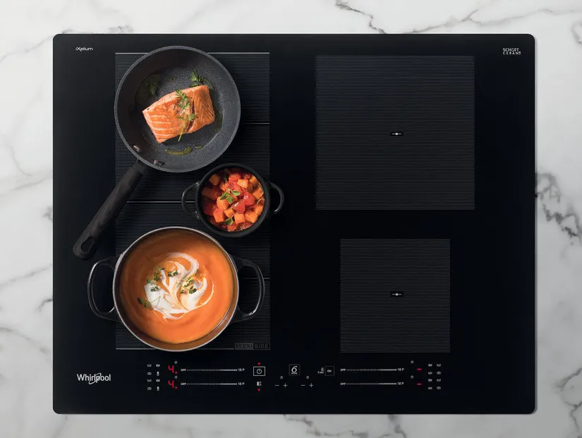 Plită cu inducție Whirlpool WF S0160 NE, Negru