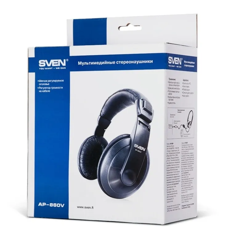 Căști SVEN AP-860V, Negru