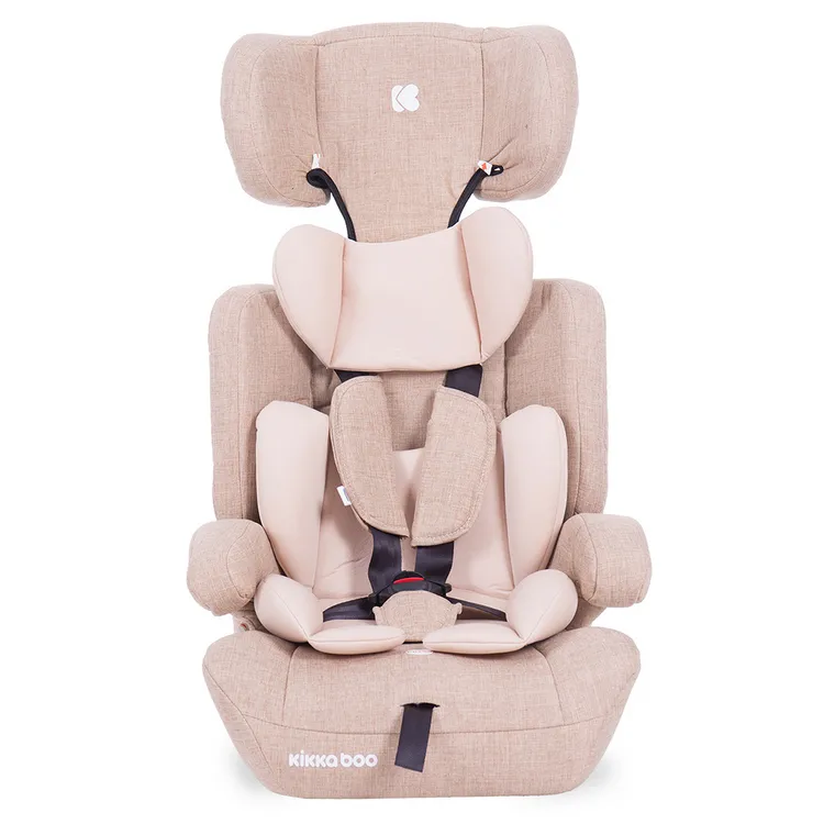 Scaun auto Kikka Boo Zimpla, Grupa 1/2/3 (9-36 kg), Bej