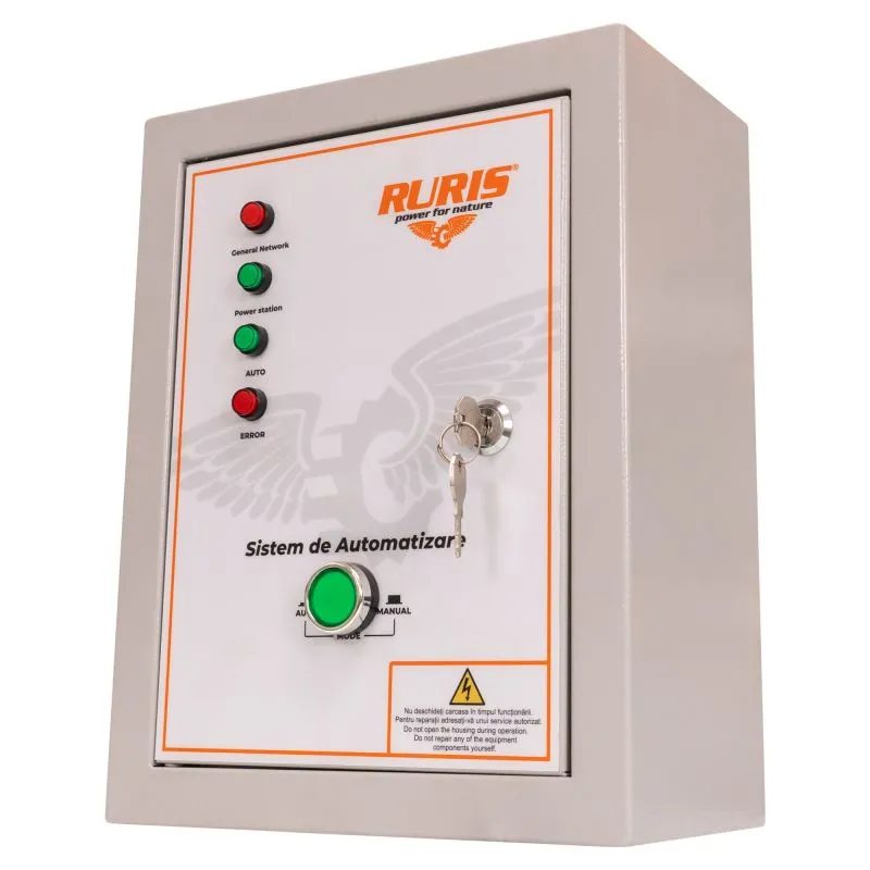 Бензиновый электрогенератор Ruris R-Power GE 9000 ATS 15 CP