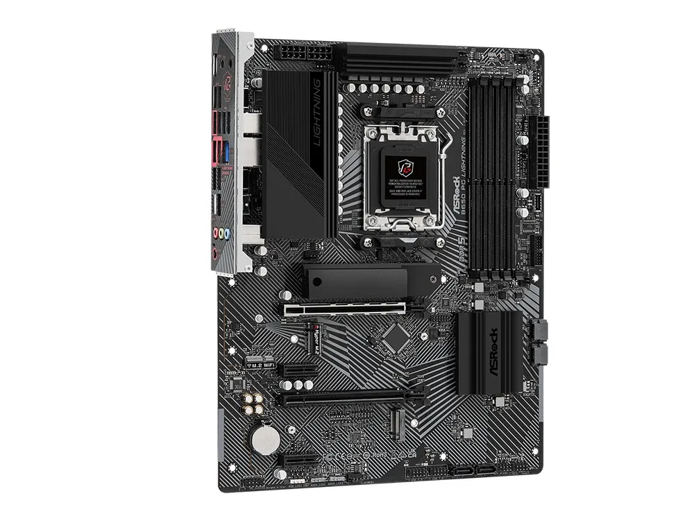 Procesor ASRock B650 PG LIGHTNING, AM5, AMD B650, ATX