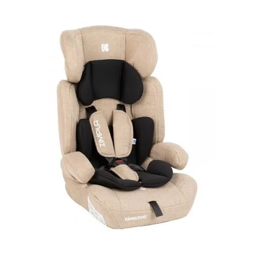Scaun auto Kikka Boo Zimpla, Grupa 1/2/3 (9-36 kg), Bej