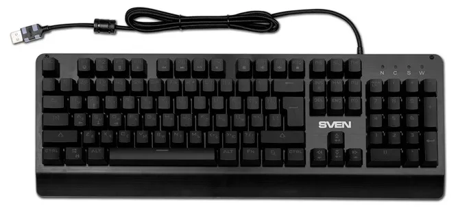 Tastatură SVEN KB-G9700, Cu fir, Negru