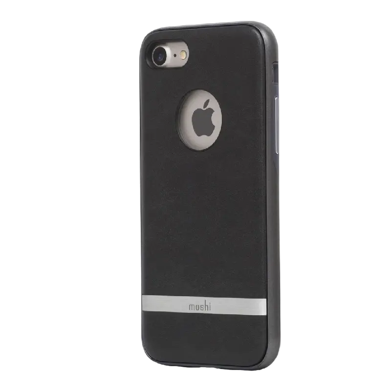 Husă QUMO Napa - iPhone 8/7/SE 2020, Negru
