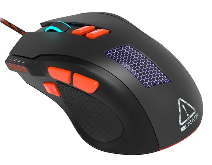 Игровая мышь Canyon Corax II, Чёрный