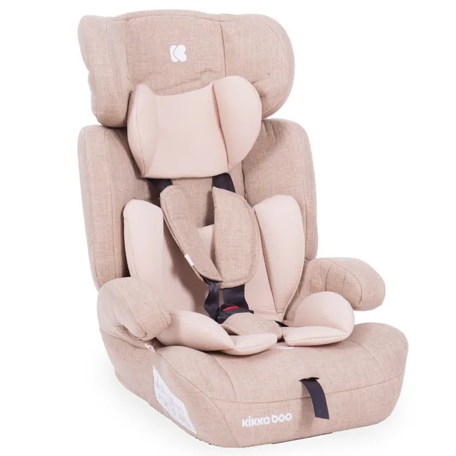 Scaun auto Kikka Boo Zimpla, Grupa 1/2/3 (9-36 kg), Bej