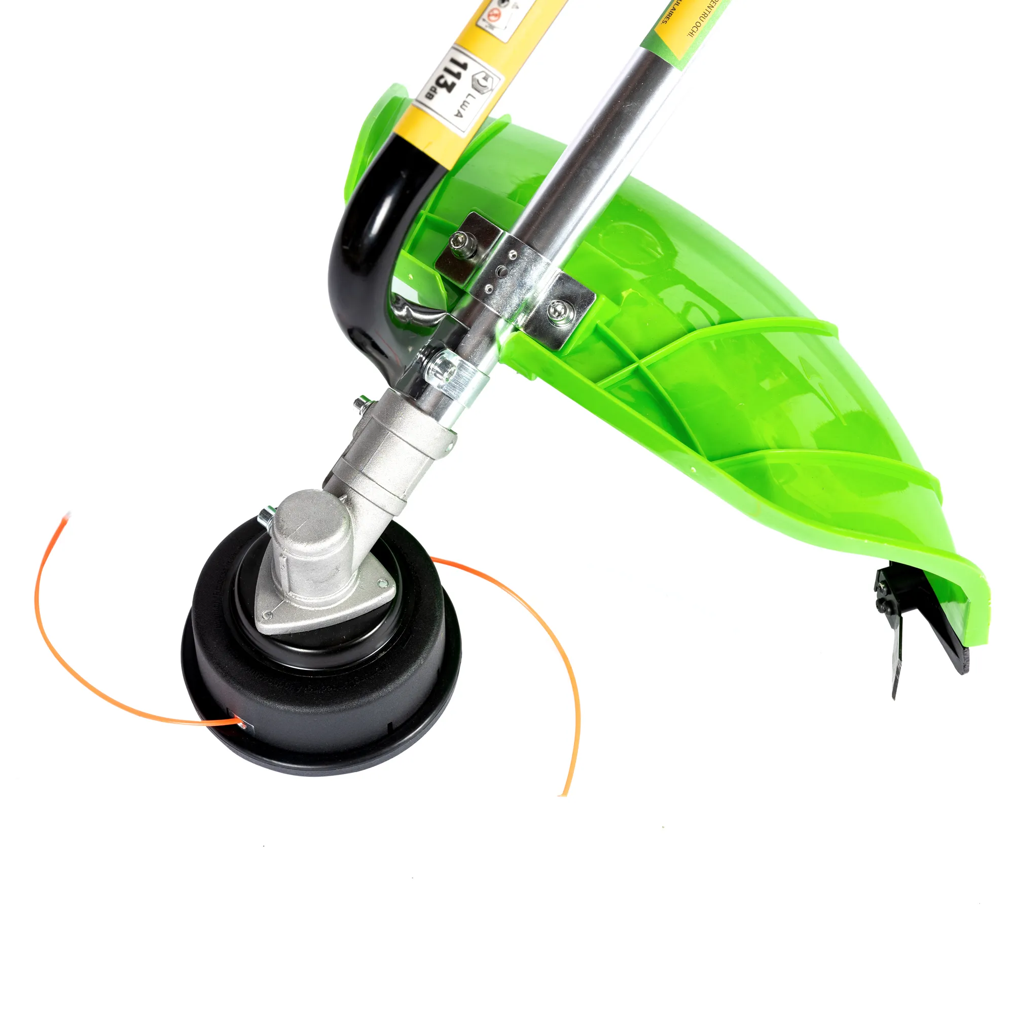 Motocoasa Micul Fermier cu roti, pe benzina, 3 accesorii