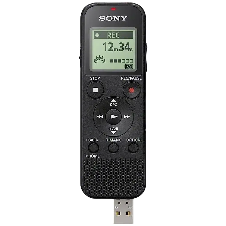 Цифровой диктофон SONY ICD-PX470, 4GB PC Link + MC slot ICD