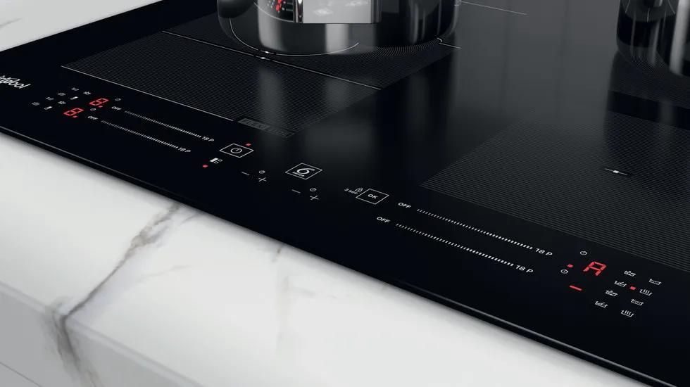 Plită cu inducție Whirlpool WF S0160 NE, Negru