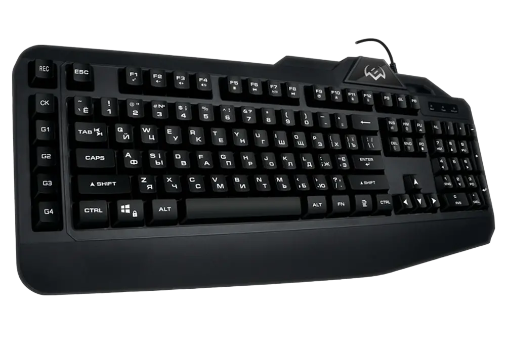 Tastatură SVEN KB-G8600, Cu fir, Negru