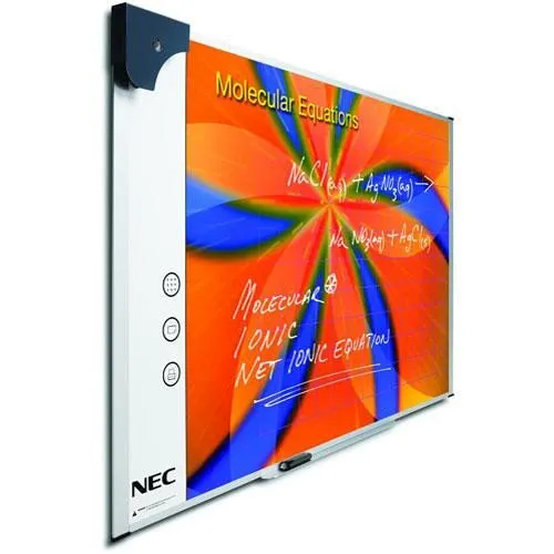 Tablă de proiecție NEC 78" 4:3, 100013012, Magnetică, Albă