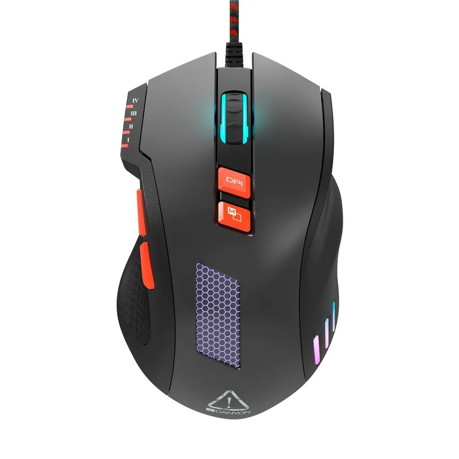 Игровая мышь Canyon Corax II, Чёрный