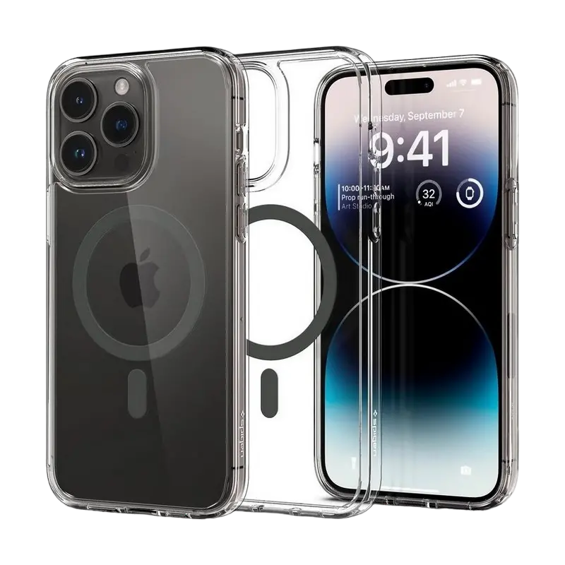 Spigen iPhone 14 Pro Max, Ultra Hybrid Mag Magsafe, Graphite