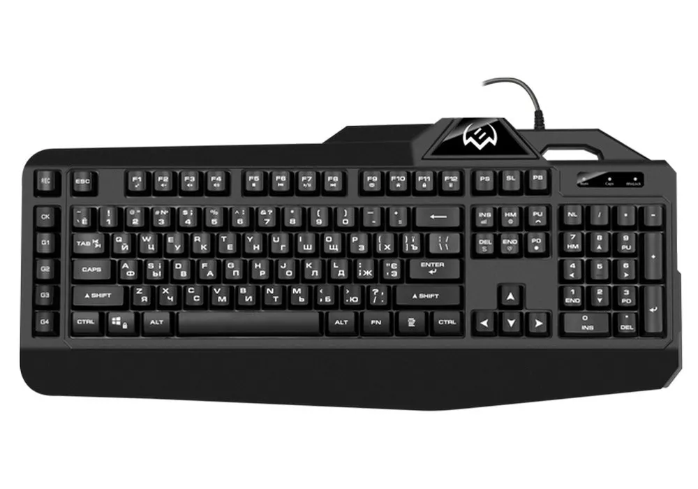 Tastatură SVEN KB-G8600, Cu fir, Negru