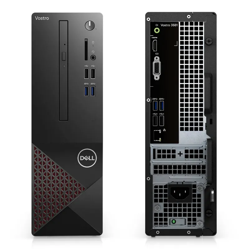 Sistem Desktop PC DELL Vostro 3681, SFF, Intel Core i3-10100, 4GB/1000GB, Intel UHD Graphics 630, Linux Ubuntu