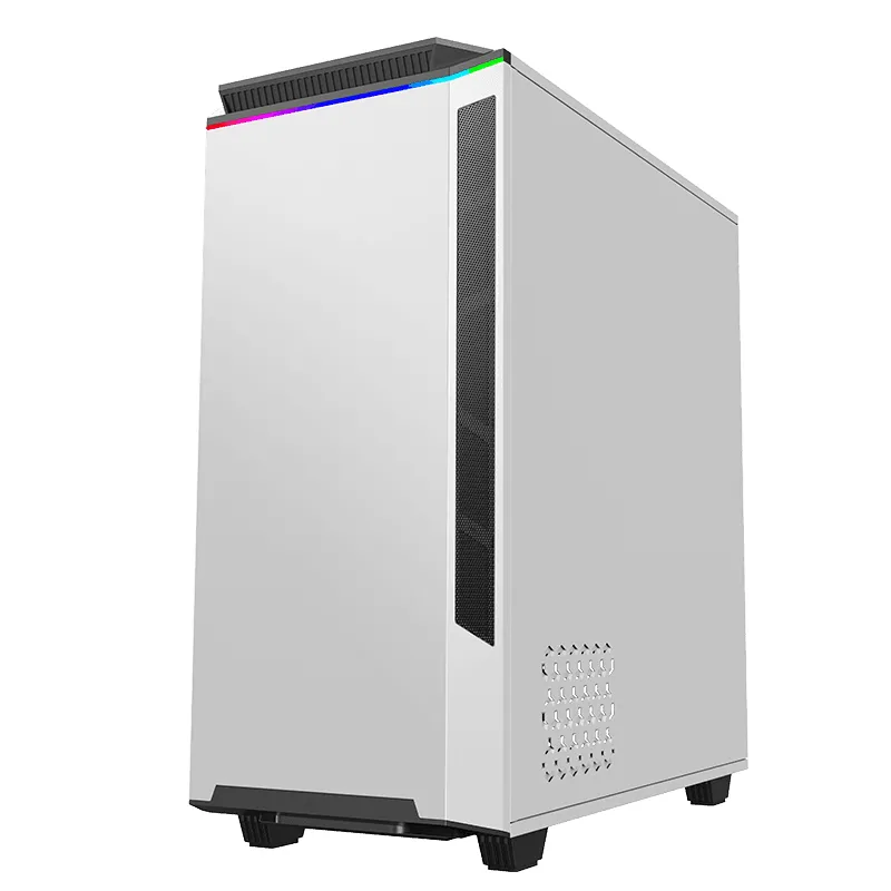 Carcasă PC Gamemax T801WT, Midi-Tower, ATX, Alb