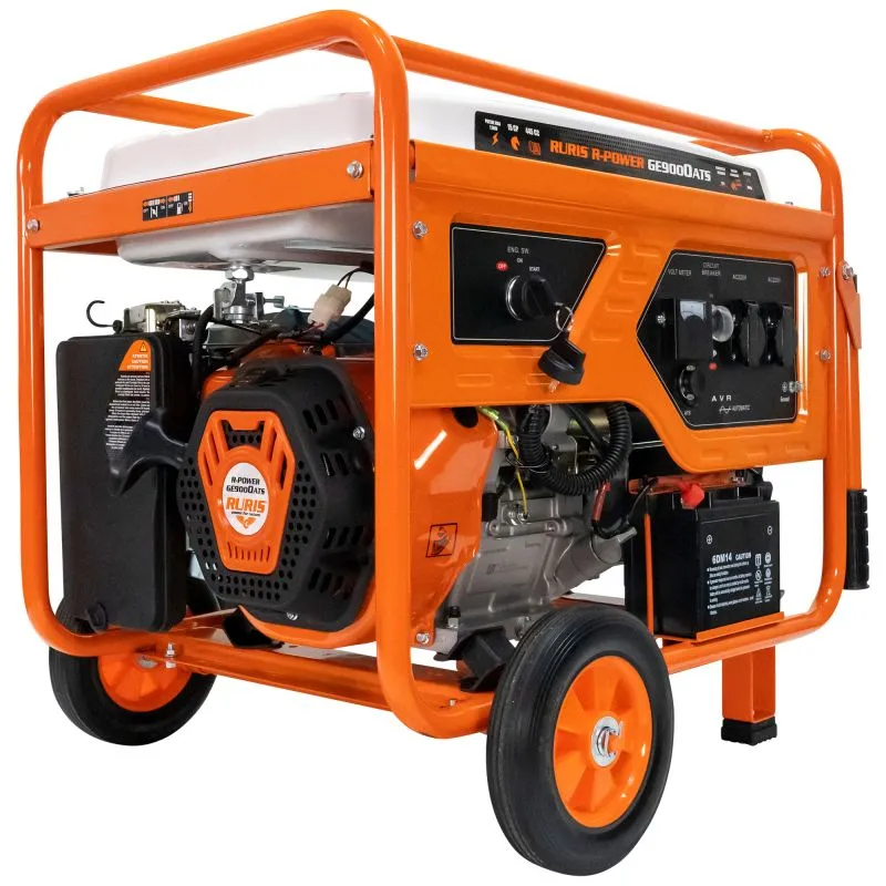 Бензиновый электрогенератор Ruris R-Power GE 9000 ATS 15 CP