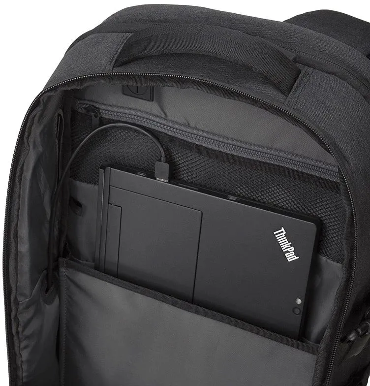 Rucsac pentru Laptop Lenovo Passage, 17", Poliester, Negru