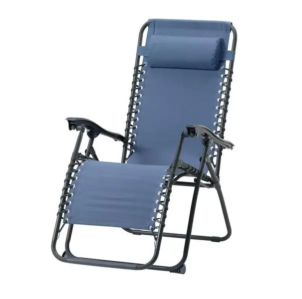 Scaun pliabil de gradina MESSINA (Albastru)