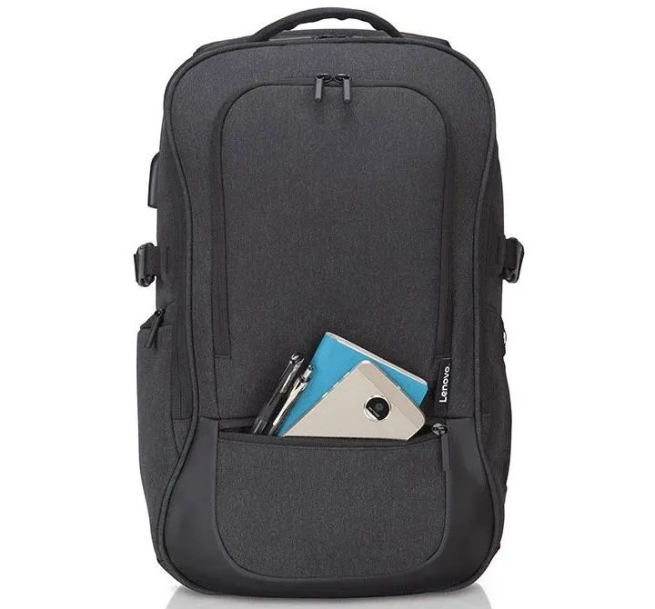 Rucsac pentru Laptop Lenovo Passage, 17", Poliester, Negru