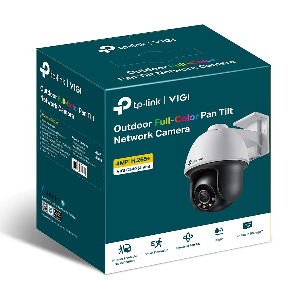 Camera de supraveghere IP TP-LINK VIGI C540 (4mm), Alb