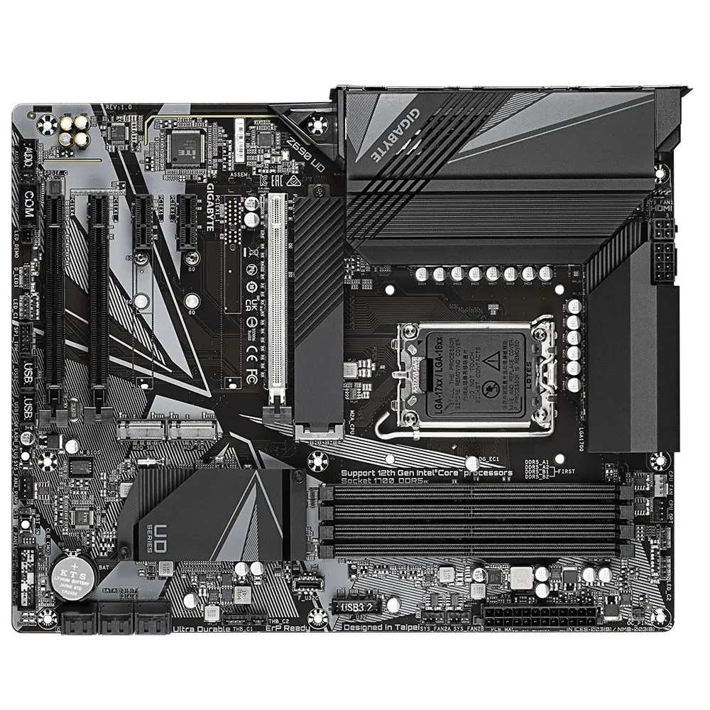 Материнская плата Gigabyte Z690 UD, LGA1700, Intel Z690, ATX