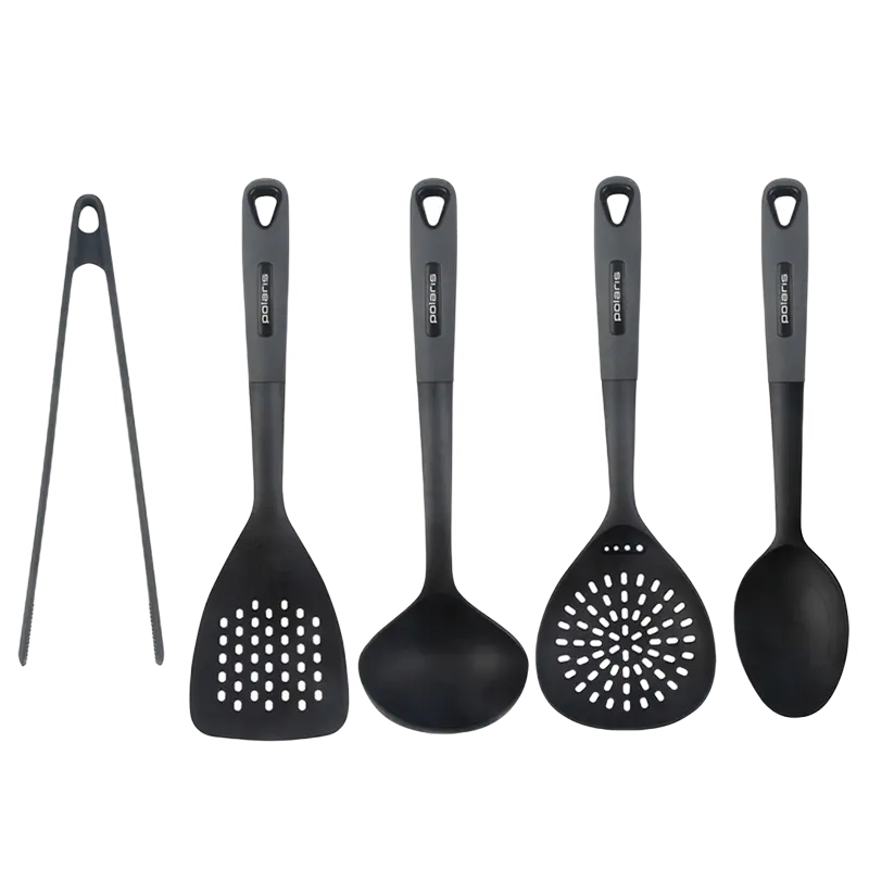Set de ustensile de bucătărie Polaris Kontur-5N, Negru
