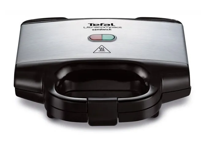 Aparat pentru sandwich Tefal Ultracompact, Argintiu