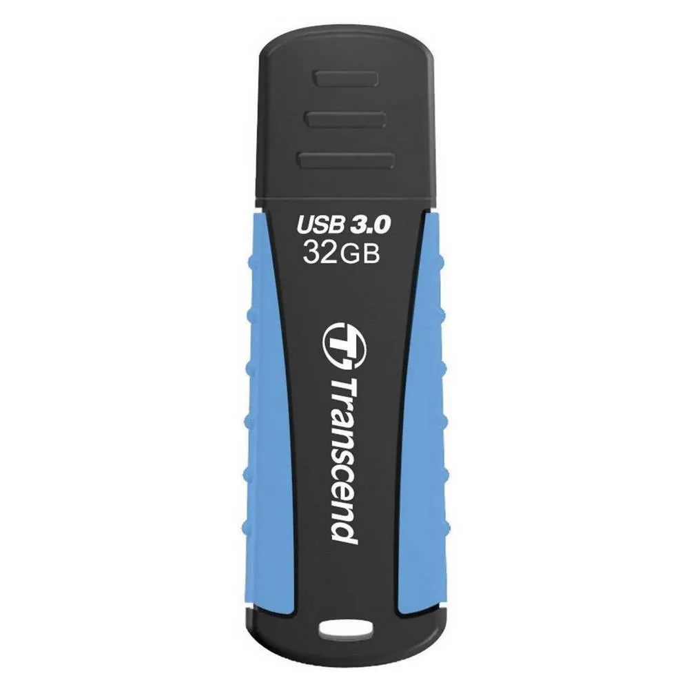 USB Flash накопитель Transcend JetFlash 810, 32Гб, Чёрный/Синий