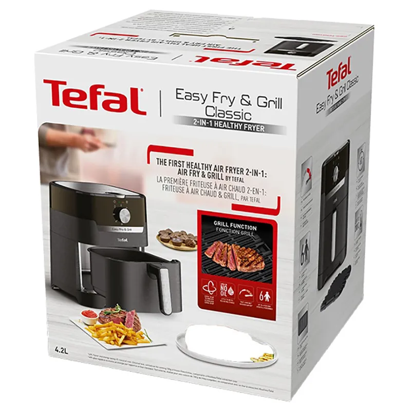 Мультипечь Tefal EY501815, Чёрный | Серебристый