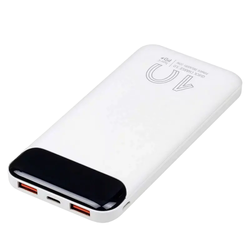 Портативное зарядное устройство RivaCase VA2540, 1000мА·ч, Белый