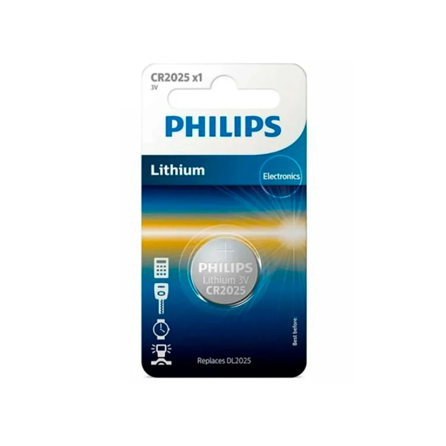 Baterie Philips CR2025, 3V, lithium minicells
