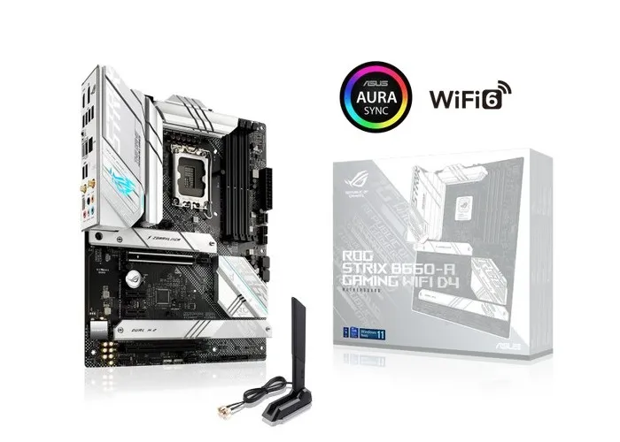 Материнская плата ASUS ROG STRIX B660-A GAMING WIFI D4, LGA1700, Intel B660, ATX