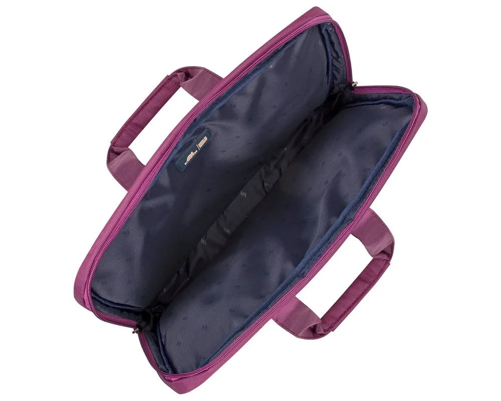 Geantă pentru Laptop RivaCase Central, 15.6", Poliester, Violet