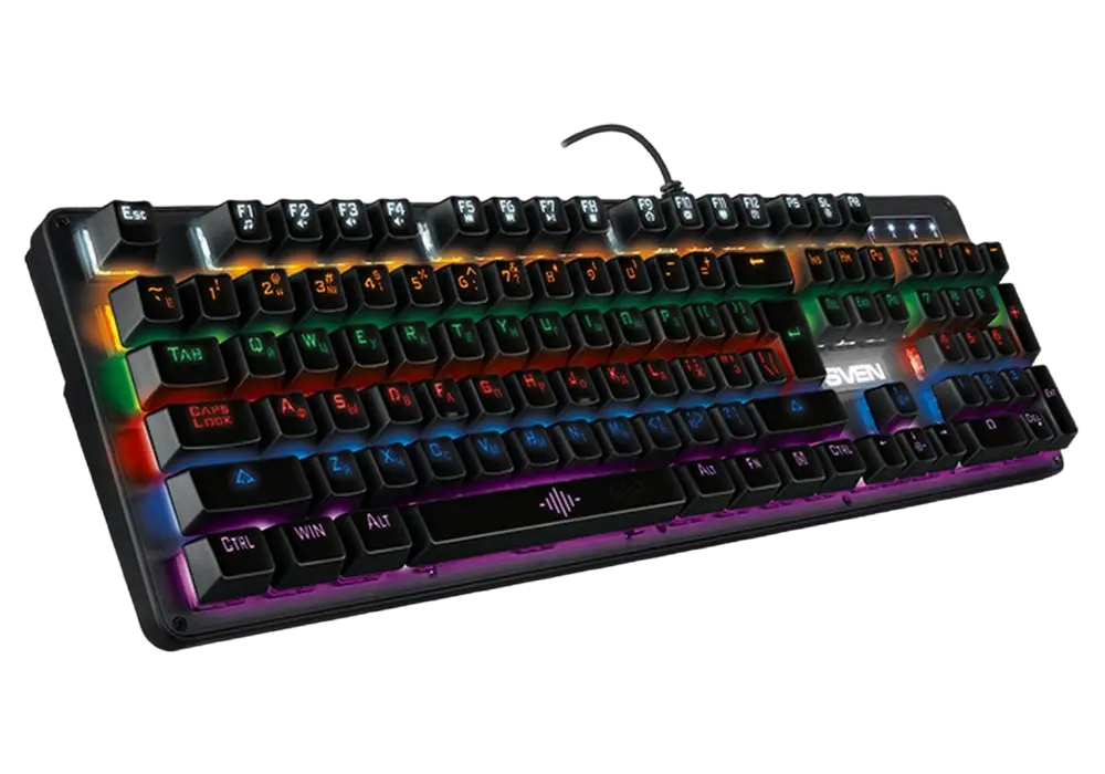 Tastatură SVEN KB-G9100, Cu fir, Negru