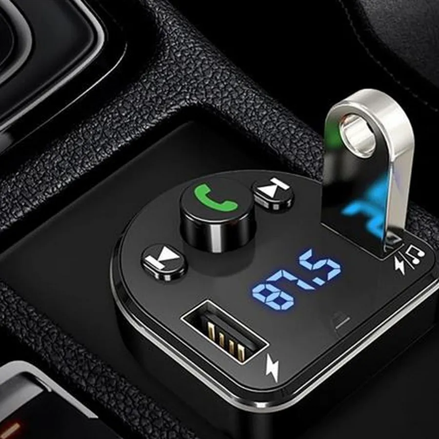 FM Transmitter XO, Bluetooth, BCC01, Black