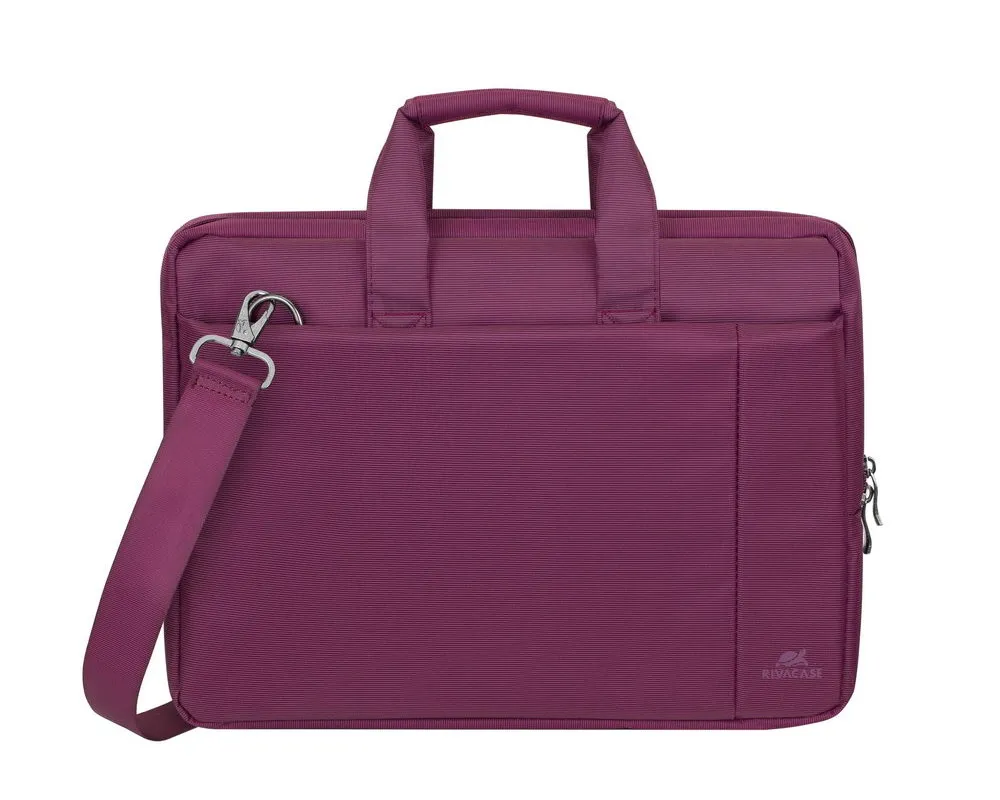Geantă pentru Laptop RivaCase Central, 15.6", Poliester, Violet