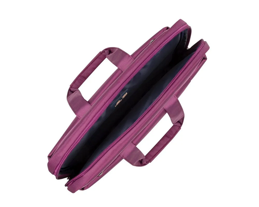 Geantă pentru Laptop RivaCase Central, 15.6", Poliester, Violet