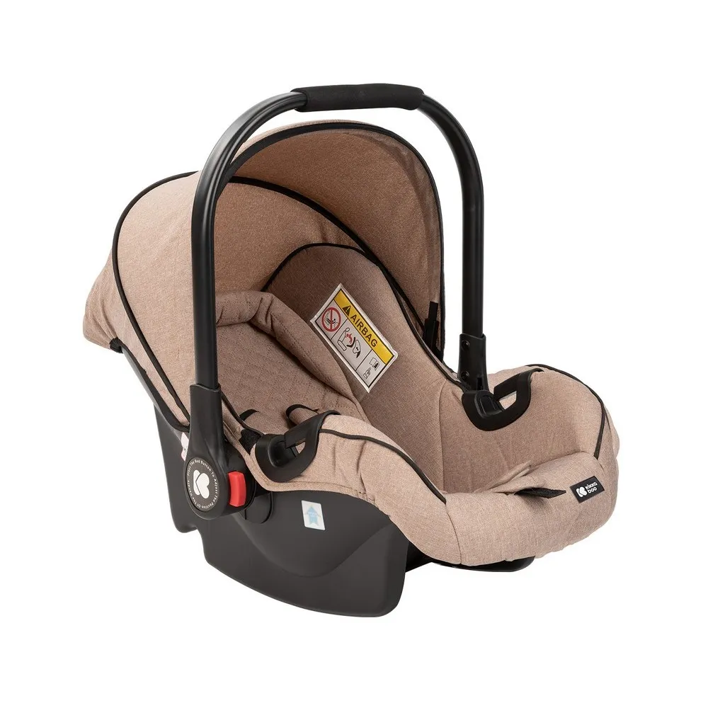 Scaun auto Kikka Boo Beloved, Grupa 0+ (0-13 kg), Bej