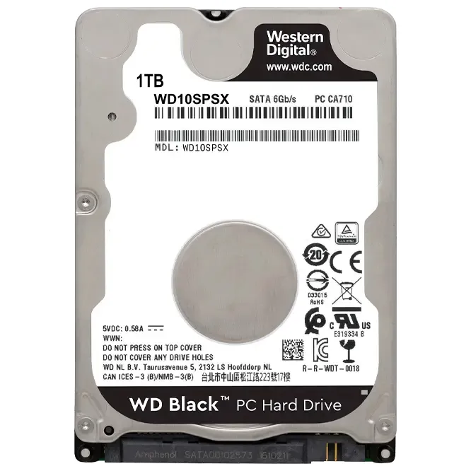 Unitate HDD Western Digital WD Black, 2.5"/7 mm, 1 TB <WD10SPSX>