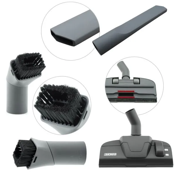 Aspirator Thomas AQUA-BOX Compact, Negru | Portocaliu