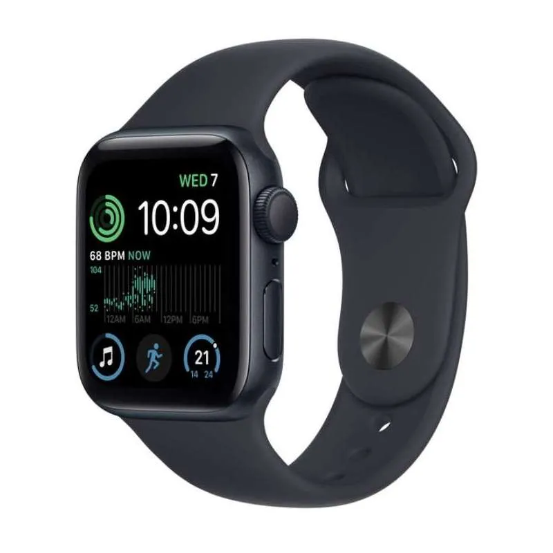 Ceas inteligent Apple Watch SE (2nd gen), 44mm, Midnight