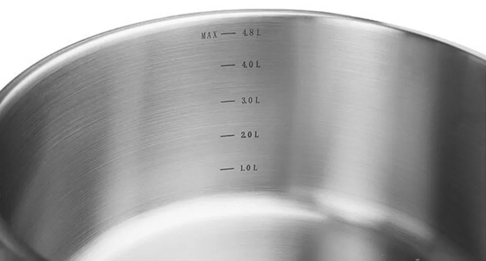 Кастрюля Rondell Kortado, 2л, Нержавеющая сталь