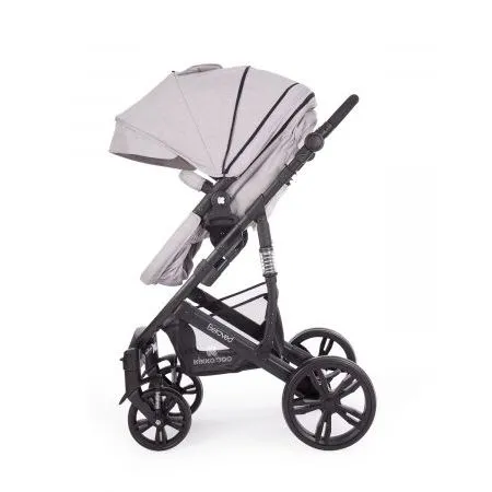 Cărucior 3-în-1 Kikka Boo Beloved, Gri deschis