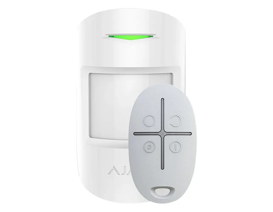 Panou inteligent de control al alarmei Ajax StarterKit, Alb